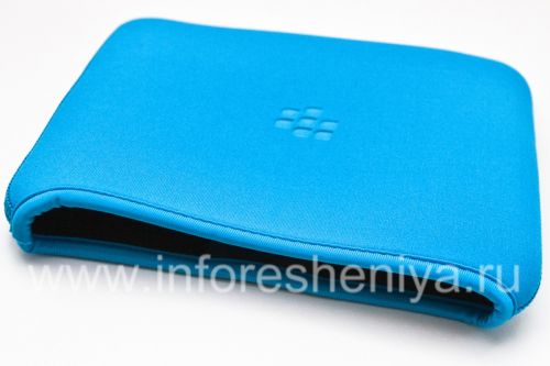 Photogallery for L&#39;étui souple poche originale en néoprène pour BlackBerry PlayBook, Bleu (Blue Sky) product