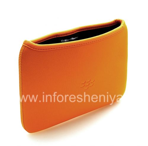 Photogallery for L&#39;étui souple poche originale en néoprène pour BlackBerry PlayBook, Orange (Orange) product