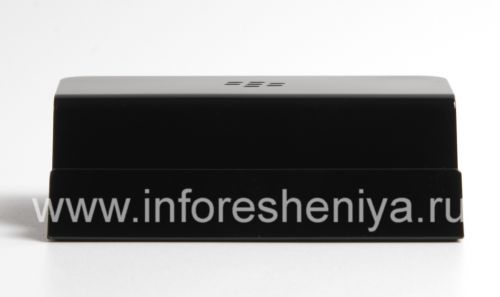 Photogallery for Original desktop charger &quot;Glass&quot; Rapid Charging Stand for BlackBerry PlayBook, The black product