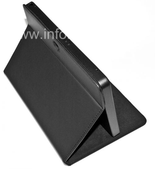 Photogallery for Original Ifolda Isikhumba Ikesi ukulethwa Case Convertible for BlackBerry Playbook, Black (Black) product