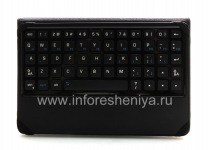 Clavier d'origine dossier c-couverture originale Mini clavier avec étui convertible pour BlackBerry PlayBook, Noir (Black)