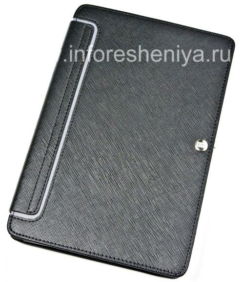 Photogallery for Signature Leather Case Folder with Stand Case-Mate Venture Case for BlackBerry PlayBook, Black product