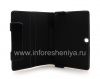 Photo 7 — Carpeta Caso Firma de cuero con soporte hecha a mano de cuero del caso Monaco Tipo de libro Soporte para BlackBerry PlayBook, Negro (Negro)