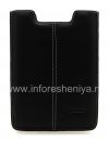 Photo 1 — Signature Leather Case-Tasche handgefertigt Monaco Vertikale / Horizontale Pouch Type Ledertasche für Blackberry Playbook, Schwarz (Black), Porträt (vertikal)