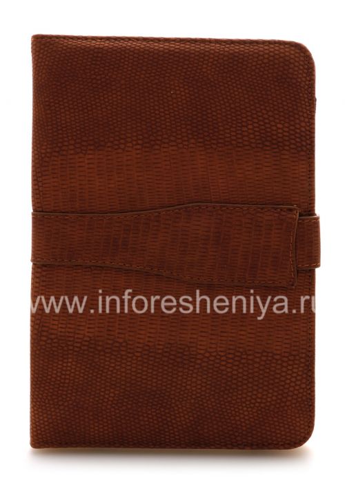 Photogallery for 皮革“鳄鱼”的情况下，文件夹BlackBerry的PlayBook, 褐色 product