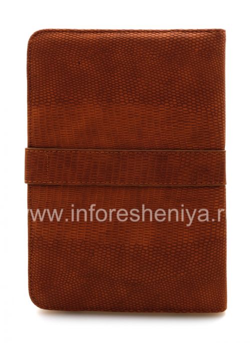 Photogallery for 皮革“鳄鱼”的情况下，文件夹BlackBerry的PlayBook, 褐色 product