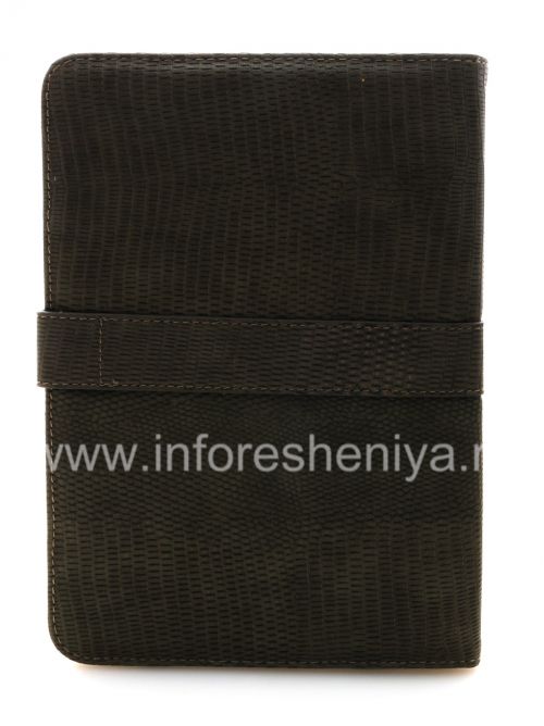 Photogallery for 皮革“鳄鱼”的情况下，文件夹BlackBerry的PlayBook, 橄 product