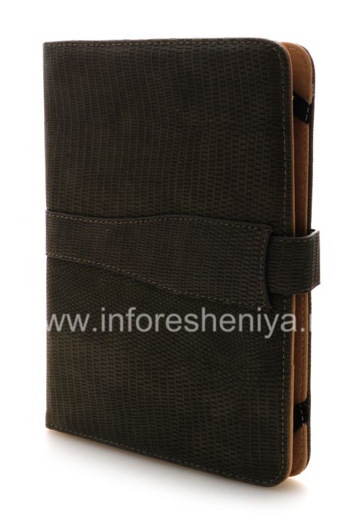 Photogallery for 皮革“鳄鱼”的情况下，文件夹BlackBerry的PlayBook, 橄 product