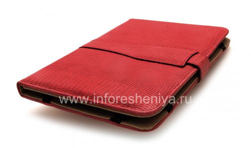 Photogallery for 皮革“鳄鱼”的情况下，文件夹BlackBerry的PlayBook, 红陶 product