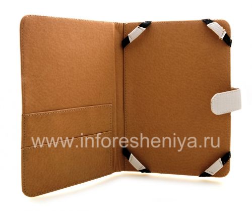 Photogallery for 皮革“鳄鱼”的情况下，文件夹BlackBerry的PlayBook, 白 product
