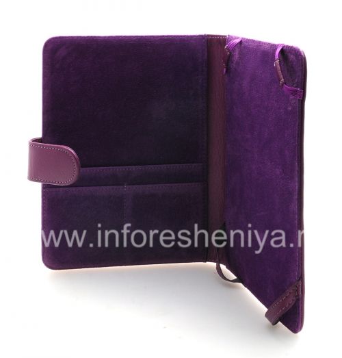 Photogallery for चमड़ा &quot;क्लासिक&quot; ब्लैकबेरी प्लेबुक के लिए प्रकरण-फ़ोल्डर, बैंगनी product