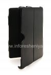 Photo 6 — Dossier Housse en cuir avec étui Stand Sandwich pour BlackBerry PlayBook, Noir (Black)