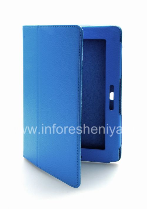 Photogallery for Leather Case Folder with Stand for BlackBerry PlayBook, Blue product