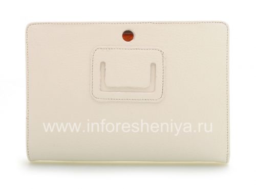 Photogallery for Leather Case Folder with Stand for BlackBerry PlayBook, White product