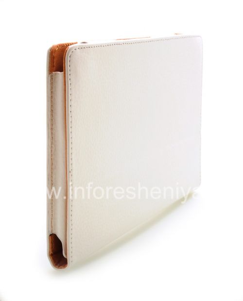 Photogallery for Leather Case Folder with Stand for BlackBerry PlayBook, White product