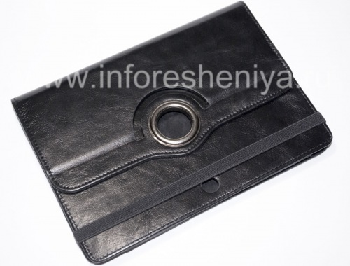 Photogallery for Kulit Folder Case dengan Stand &quot;Style&quot; untuk BlackBerry PlayBook, Hitam, tekstur halus product