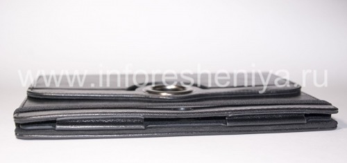 Photogallery for Kulit Folder Case dengan Stand &quot;Style&quot; untuk BlackBerry PlayBook, Hitam, tekstur halus product