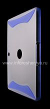 Photo 5 — Silicone Case sealed plastic frame for BlackBerry PlayBook, Transparent / Blue