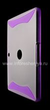 Photo 5 — Silicone Case sealed plastic frame for BlackBerry PlayBook, Clear / Lilac