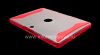 Photo 4 — Silicone Case sealed plastic frame for BlackBerry PlayBook, Transparent / Red