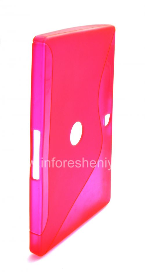 Photogallery for सिलिकॉन प्रकरण ब्लैकबेरी प्लेबुक के लिए जमा कारगर, उज्ज्वल गुलाबी product