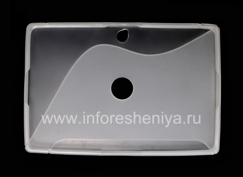 Photogallery for सिलिकॉन प्रकरण ब्लैकबेरी प्लेबुक के लिए जमा कारगर, सफेद product