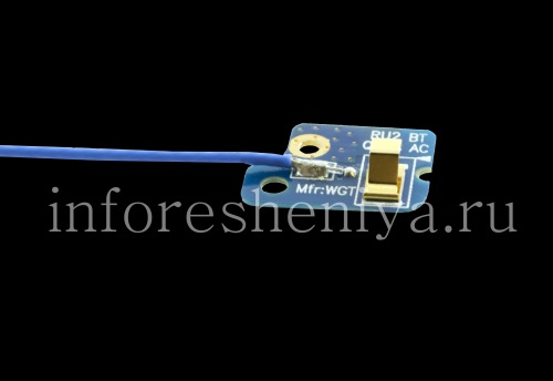 Photogallery for The antenna for the BlackBerry PlayBook Wi-Fi, Without color, the blue cable product