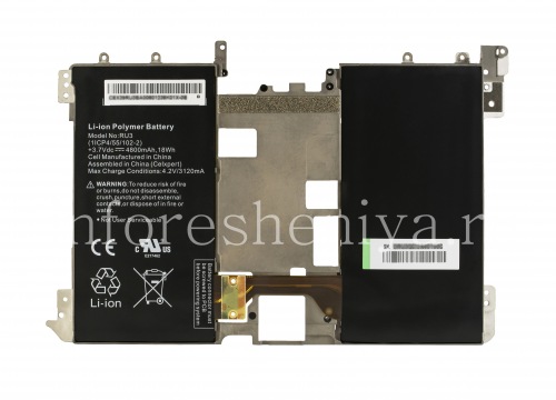 Photogallery for Die Original-Akku RU1-RU3 für BlackBerry Playbook, Schwarz für 3G / 4G-Version product