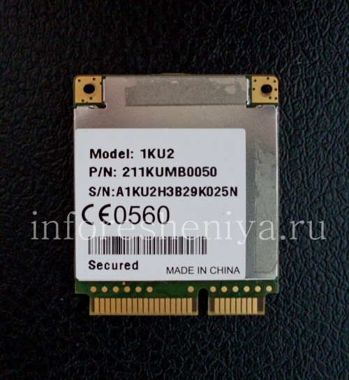 Photogallery for Communication module for BlackBerry PlayBook, Without color, for 3G-version product