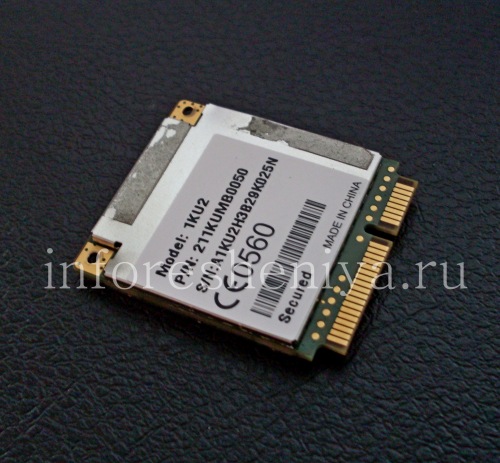 Photogallery for Communication module for BlackBerry PlayBook, Without color, for 3G-version product