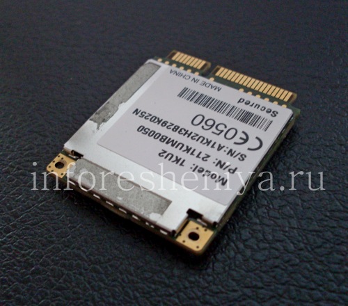 Photogallery for Communication module for BlackBerry PlayBook, Without color, for 3G-version product