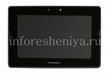 Pantalla LCD con el montaje de la pantalla táctil y la llanta para BlackBerry PlayBook