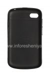 Photo 2 — Etui en silicone d'origine Soft Shell Case compacté pour BlackBerry Q10, Noir (Black)