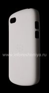 Photo 3 — Etui en silicone d'origine Soft Shell Case compacté pour BlackBerry Q10, Caucasien (Blanc)
