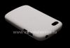 Photo 4 — Etui en silicone d'origine Soft Shell Case compacté pour BlackBerry Q10, Caucasien (Blanc)