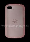 Photo 1 — I original abicah Icala ababekwa uphawu Soft Shell Case for BlackBerry Q10, Pink (Pink)
