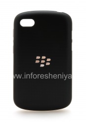 Le Cas de Shell dur de couverture de plastique d'origine pour BlackBerry Q10, Noir (Black)