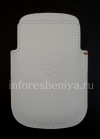 Photo 1 — Exclusive Case-pocket Isikhumba Pocket esikhwameni for BlackBerry Q10, White (mbala omhlophe)