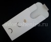 Photo 5 — Exclusive Case-poche Pocket Pouch en cuir pour BlackBerry Q10, Caucasien (Blanc)