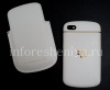 Photo 1 — Exclusive Case-poche Pocket Pouch en cuir pour BlackBerry Q10, Caucasien (Blanc)