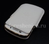 Photo 11 — Exclusivo Case-bolsillo de la bolsa Bolsa de piel para BlackBerry Q10, Caucásica (blanca)