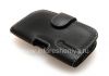 Photo 4 — Clip main Case-poche Signature cuir Monaco Vertical / Horisontal Housse Type de cuir pour le BlackBerry Q10 / 9983, Noir (Noir), Horizontal (Horisontal)