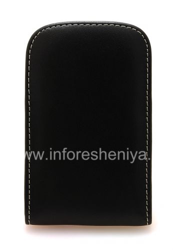 Signature Leather Case-Tasche handgefertigt Clip Monaco Vertikale / Horizontale Pouch Type Ledertasche für Blackberry-Q10 / 9983