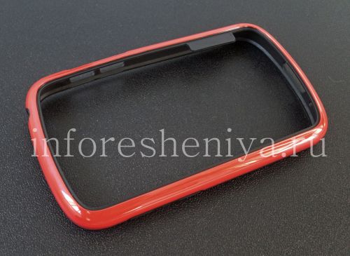 Photogallery for Silicone Case-bumper seals for BlackBerry Q10, Red product