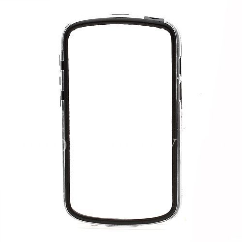 Photogallery for Silicone Case bumper-packed semi-transparent for BlackBerry Q10, The black product