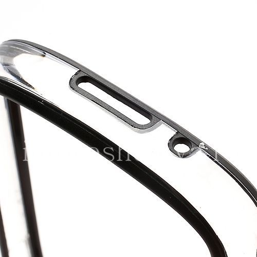 Photogallery for Silicone Case bumper-packed semi-transparent for BlackBerry Q10, The black product