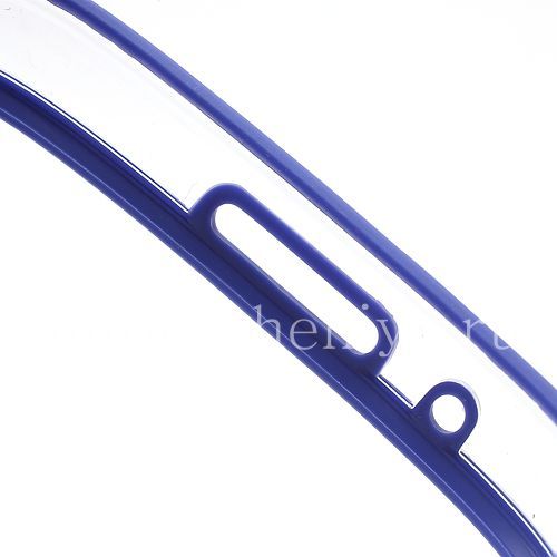 Photogallery for Silicone Case bumper-packed semi-transparent for BlackBerry Q10, Blue product