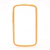 Photo 1 — Funda de silicona parachoques lleno de semi-transparente para BlackBerry Q10, Color naranja