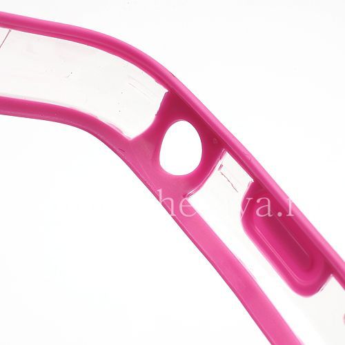 Photogallery for Silicone Case bumper-packed semi-transparent for BlackBerry Q10, Pink product