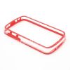 Photo 1 — Funda de silicona parachoques lleno de semi-transparente para BlackBerry Q10, Rojo